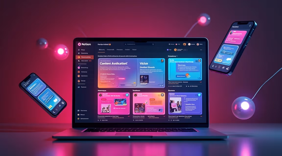 Notion para Social Media: Templates e Workflows em 2026